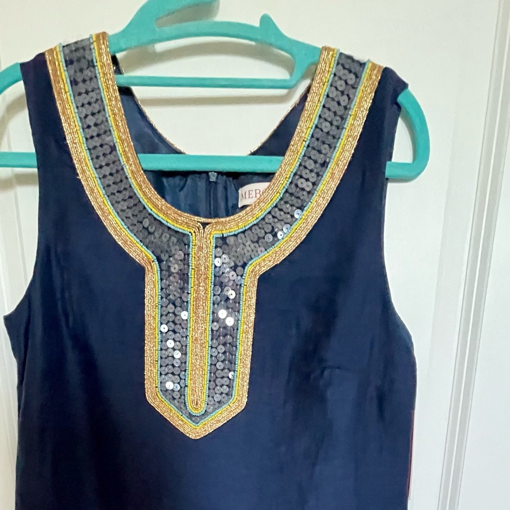 NWT Merona Navy Shift Dress